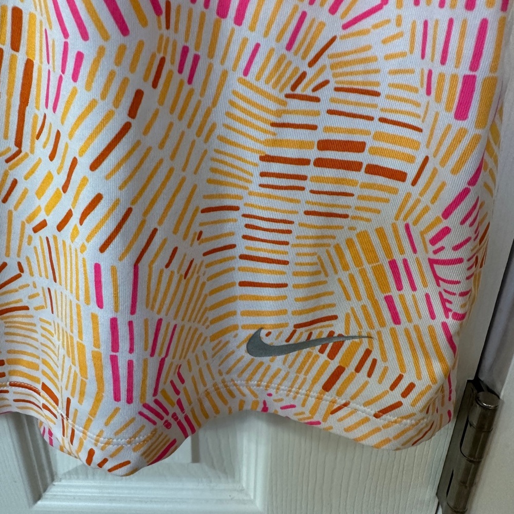 Nike Multicolor Patterned Athletic Skort - Pink & Yellow - Picture 2 of 4